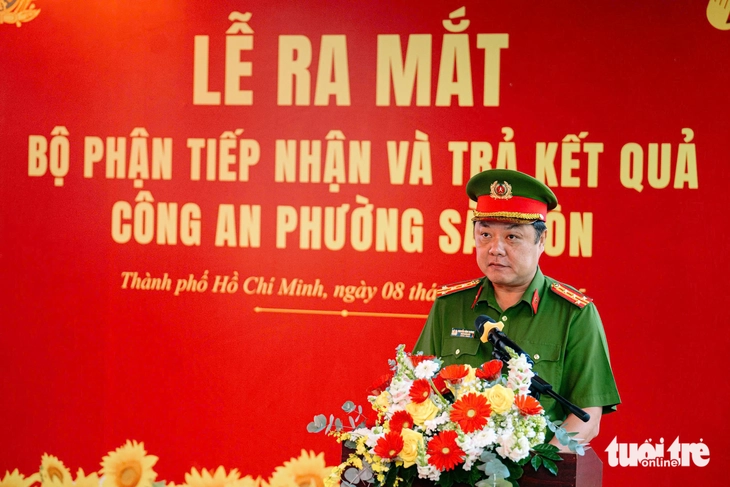 Công an TP.HCM ra mắt bộ phận một cửa tại công an cấp xã